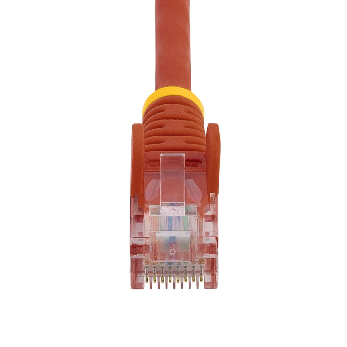 StarTech CAT5e 0.5m Red Snagless RJ45 Patch Cable 24AWG Gold Plated