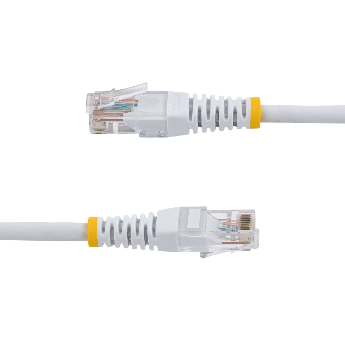 StarTech Cat5e 15m White Molded RJ45 Patch Cable 24AWG Gold Plated