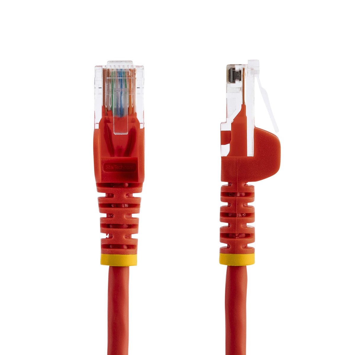 StarTech CAT5e 1m Red Snagless RJ45 Patch Cable 24AWG Gold Plated