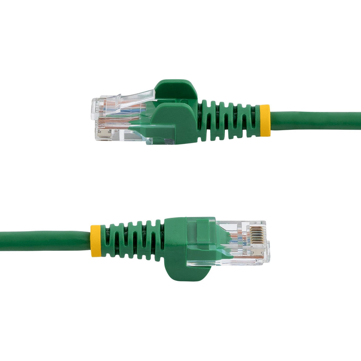 StarTech CAT5e 2m Green Snagless RJ45 Patch Cable 24AWG Gold Plated