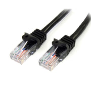 StarTech Cat5e 2m Snagless RJ45 Patch Cable Black