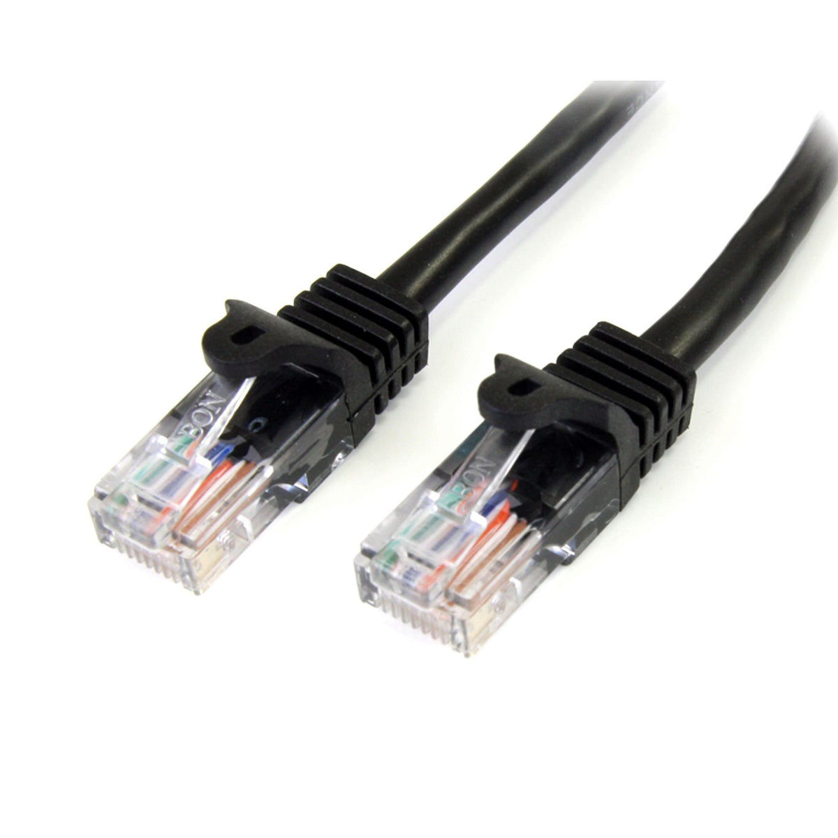 StarTech Cat5e 2m Snagless RJ45 Patch Cable Black
