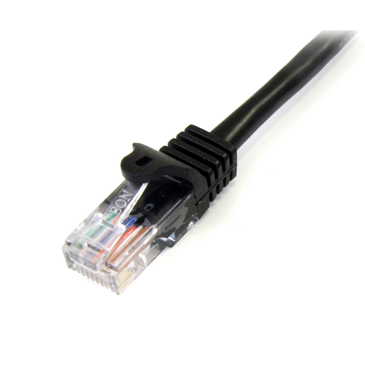 StarTech Cat5e 2m Snagless RJ45 Patch Cable Black