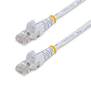 StarTech CAT5e 5m White Snagless RJ45 Patch Cable 24AWG Gold Plated