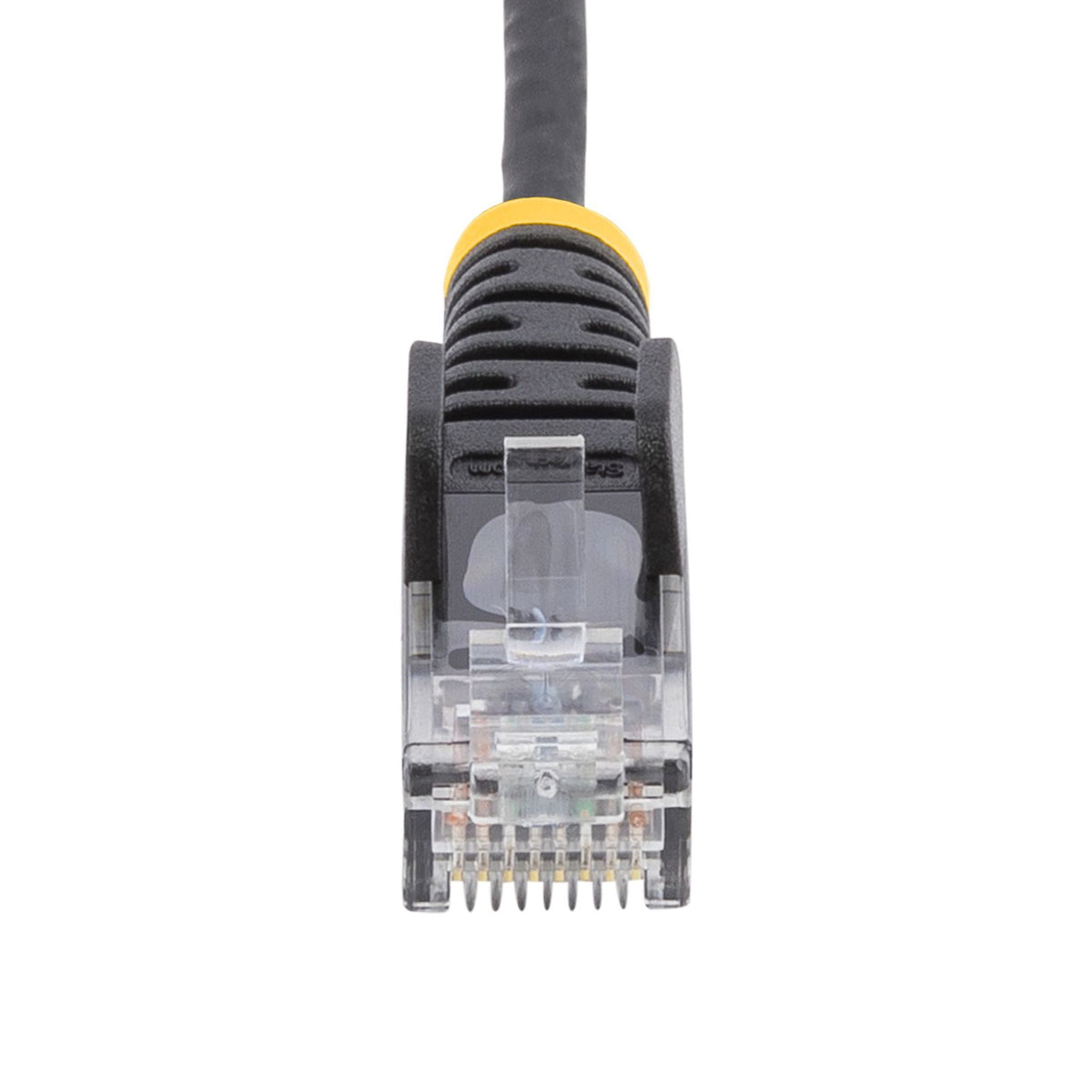 StarTech CAT6 0.5m Black Slim Patch Cord RJ45 28AWG