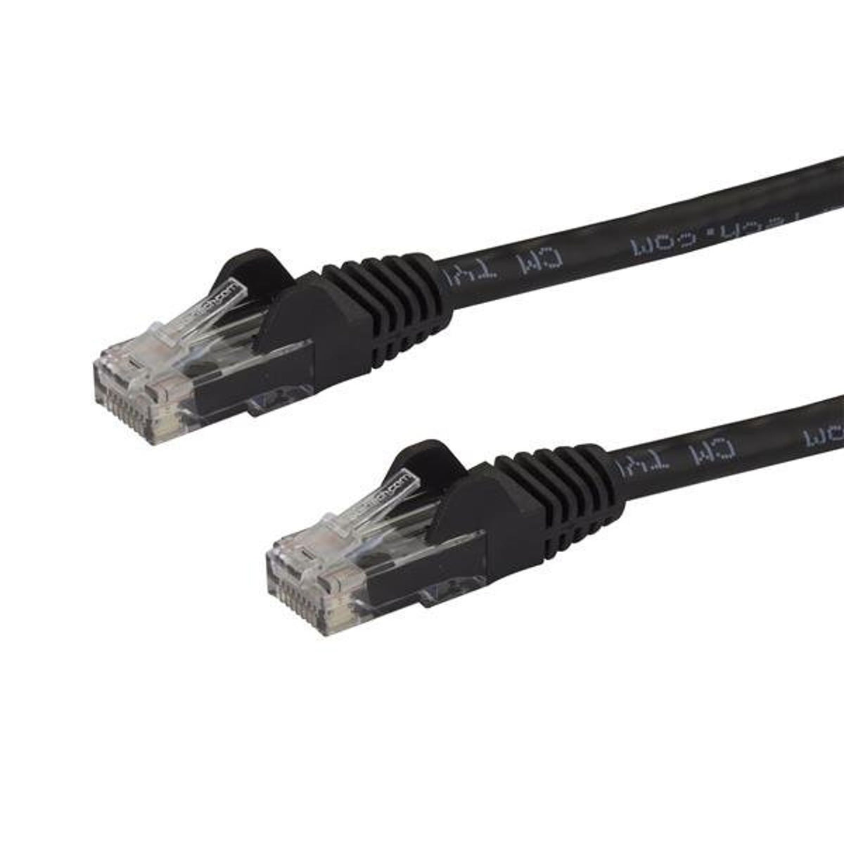 StarTech CAT6 1.5m Black Snagless PoE Ethernet Cable 250MHz 24AWG