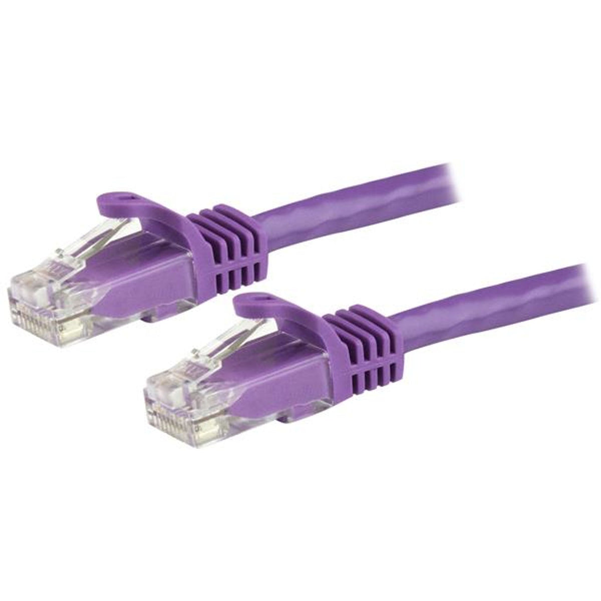 StarTech CAT6 1.5m Purple Snagless PoE Ethernet Cable 250MHz 24AWG