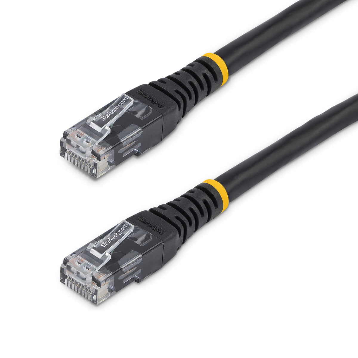 StarTech CAT6 10ft Black PoE Ethernet Cable 250MHz 24AWG