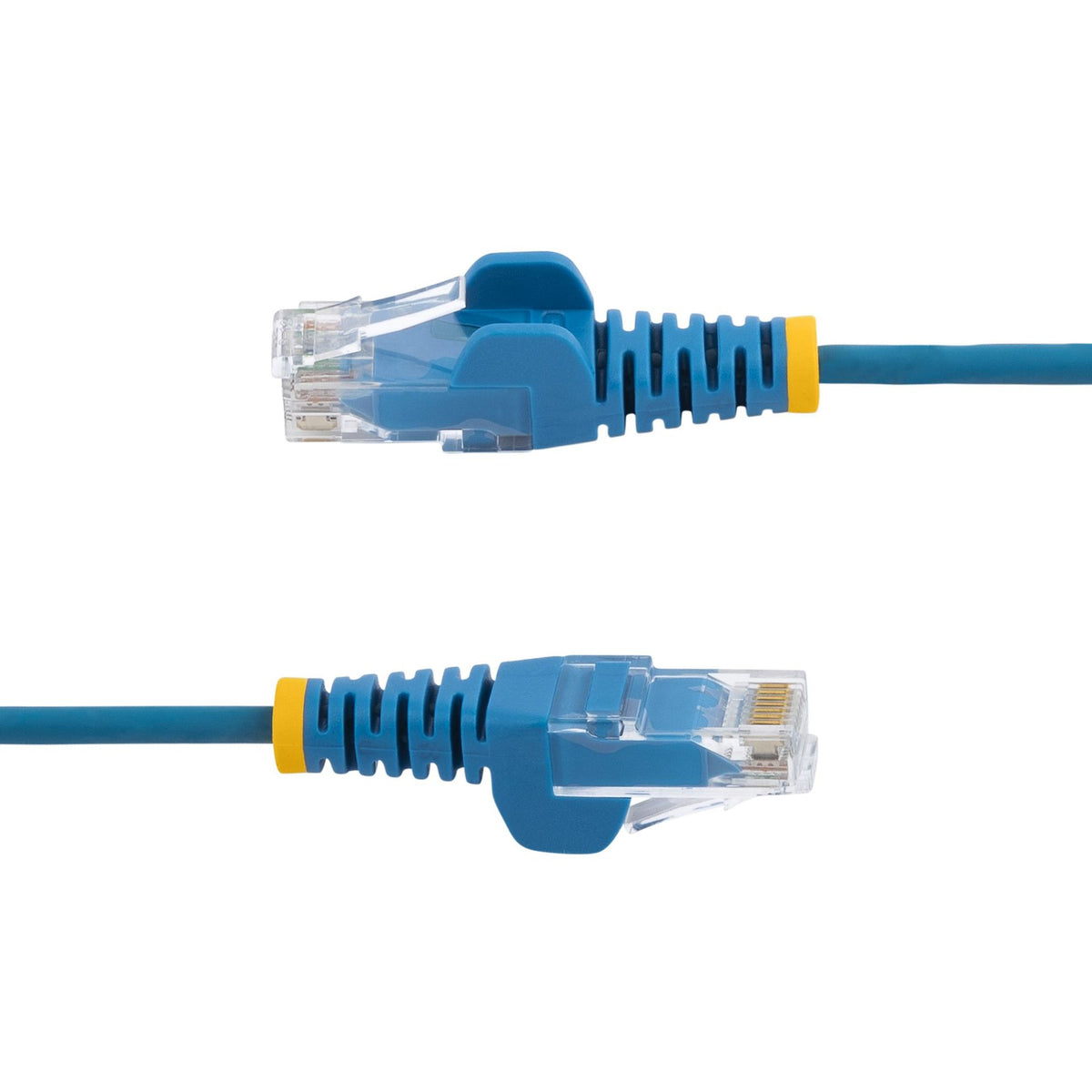 StarTech CAT6 2.5m Blue Slim Patch Cable Snagless RJ45 28AWG