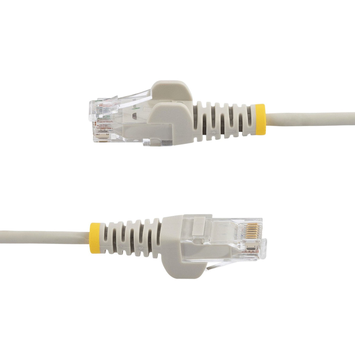 StarTech CAT6 2.5m Grey Slim Patch Cable RJ45 28AWG