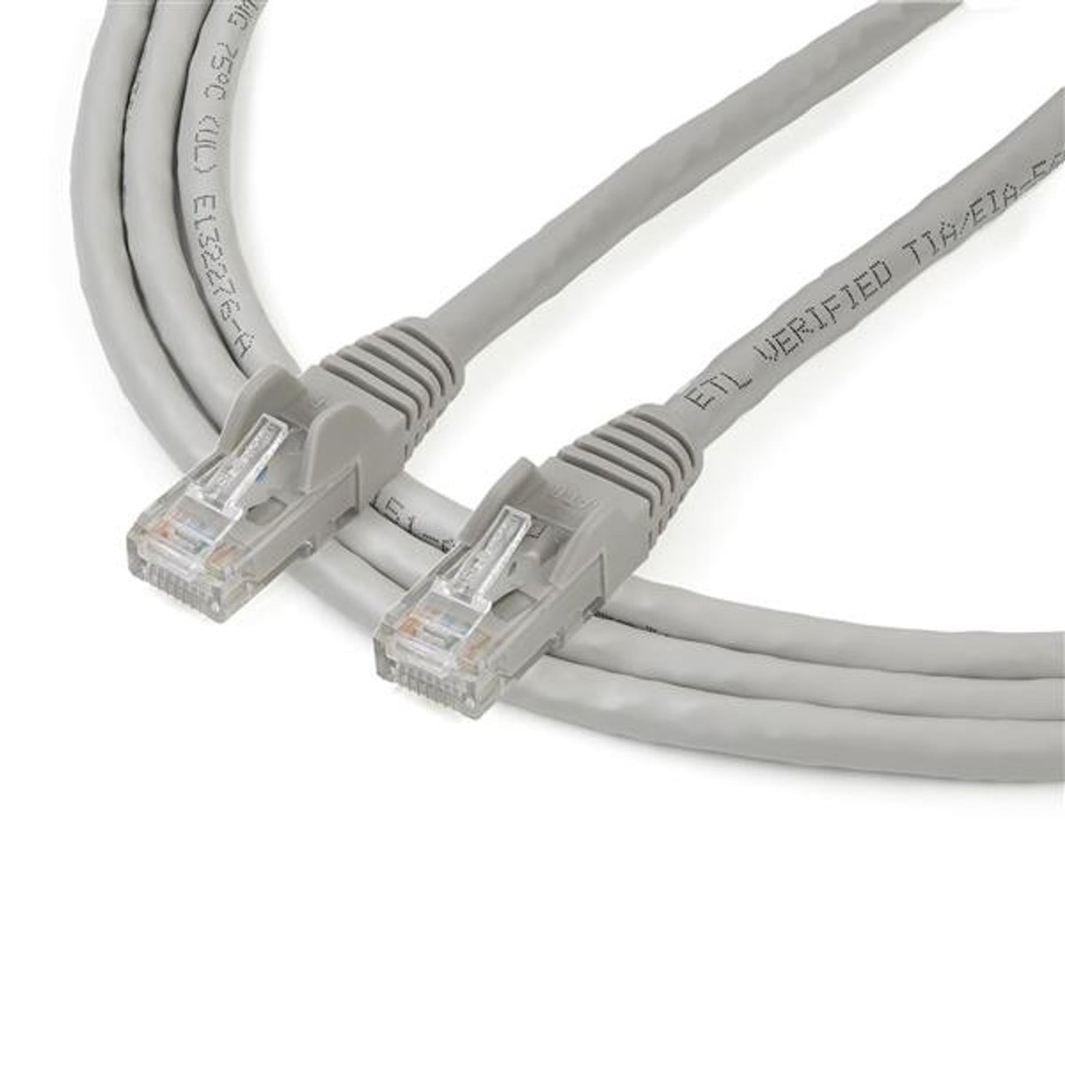 StarTech CAT6 2m Grey Snagless PoE Ethernet Cable 250MHz 24AWG