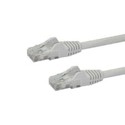 StarTech CAT6 50cm White Snagless PoE Ethernet Cable 250MHz 24AWG