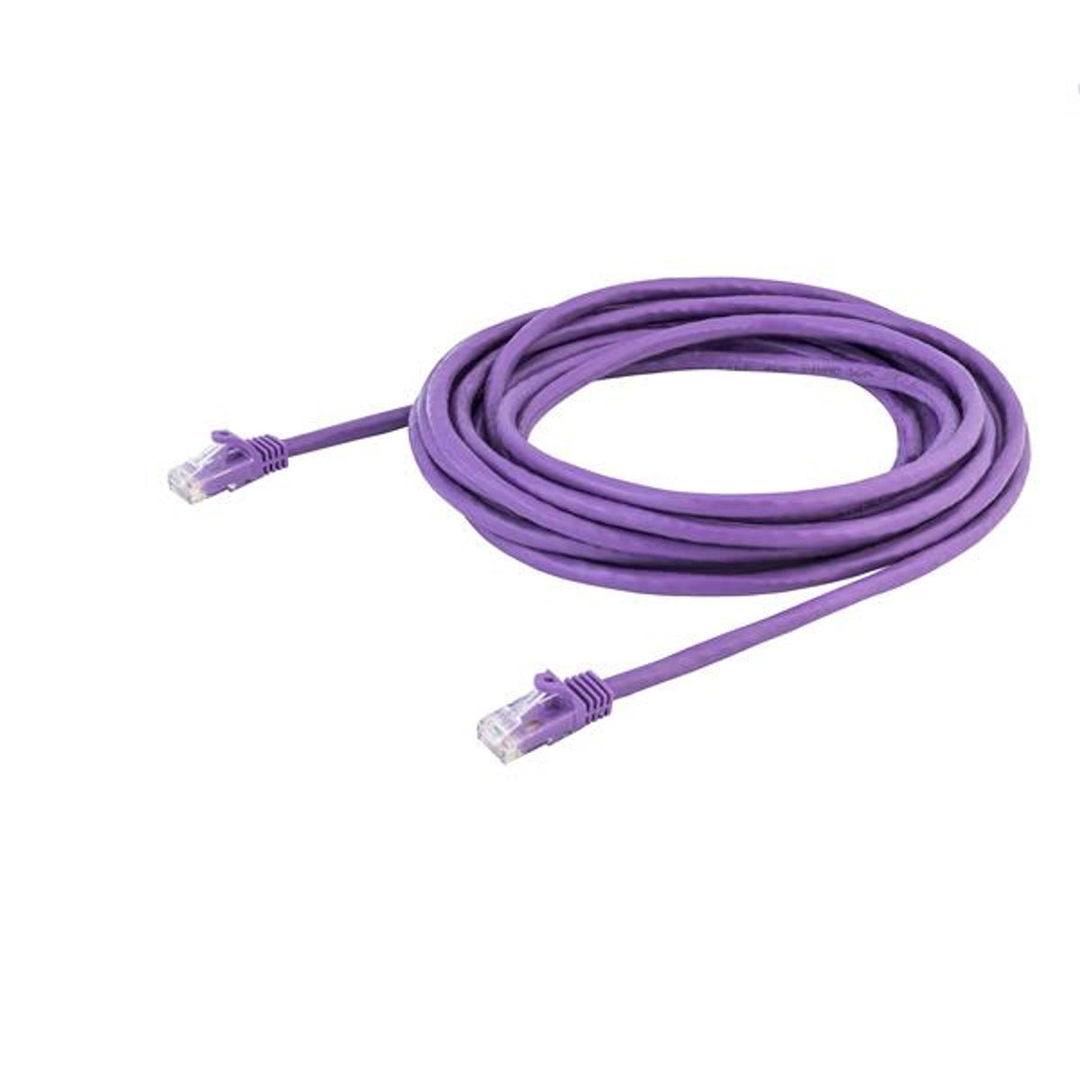 StarTech CAT6 5m Purple Snagless PoE Ethernet Cable 250MHz 24AWG