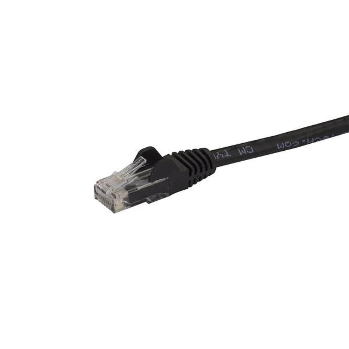 StarTech CAT6 7.5m Black Snagless PoE Ethernet Cable 250MHz 24AWG