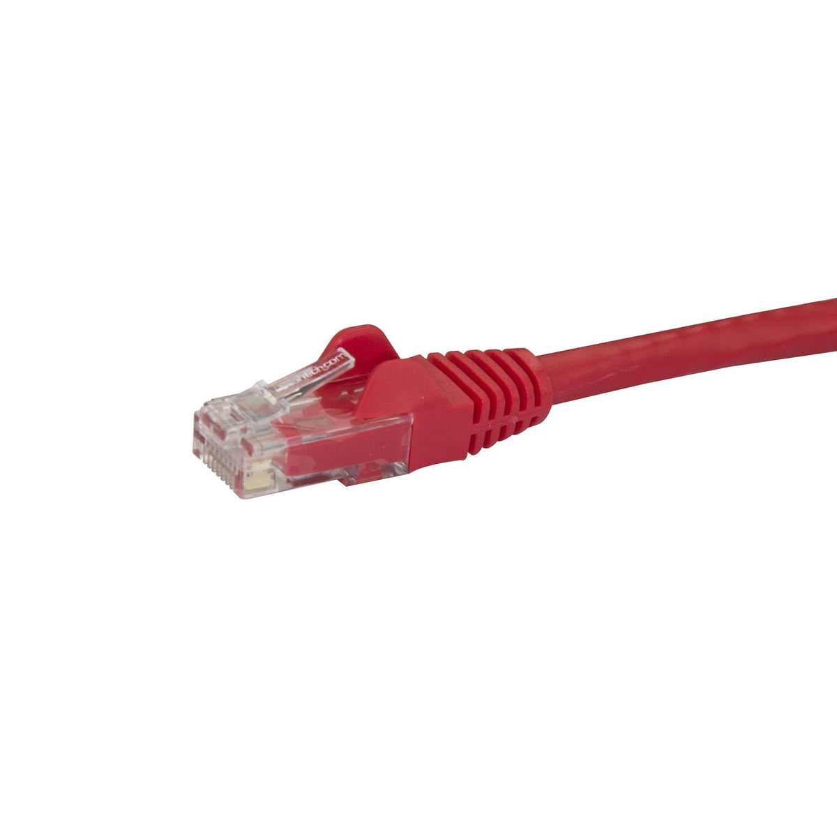 StarTech CAT6 Red 50cm Snagless PoE Ethernet Cable 250MHz 24AWG