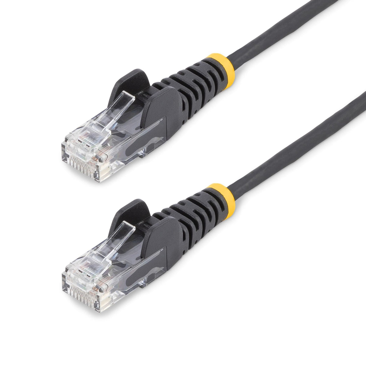 StarTech CAT6 Slim Black Patch Cable 3m 28AWG Snagless RJ45