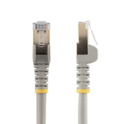 StarTech CAT6a 0.5m Grey Shielded Snagless PoE Ethernet Cable
