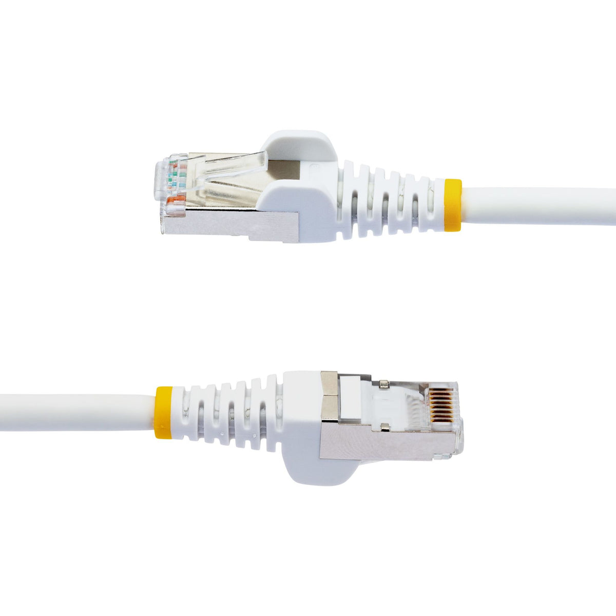 StarTech CAT6a 2m White LSZH PoE Ethernet Cable S/FTP Snagless RJ-45