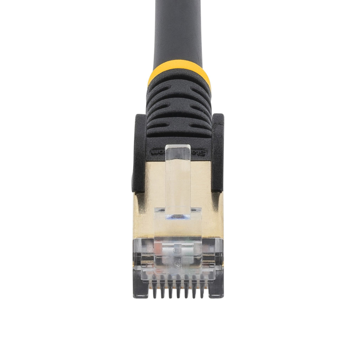StarTech CAT6a 3ft Black PoE Shielded Ethernet Cable 10GbE