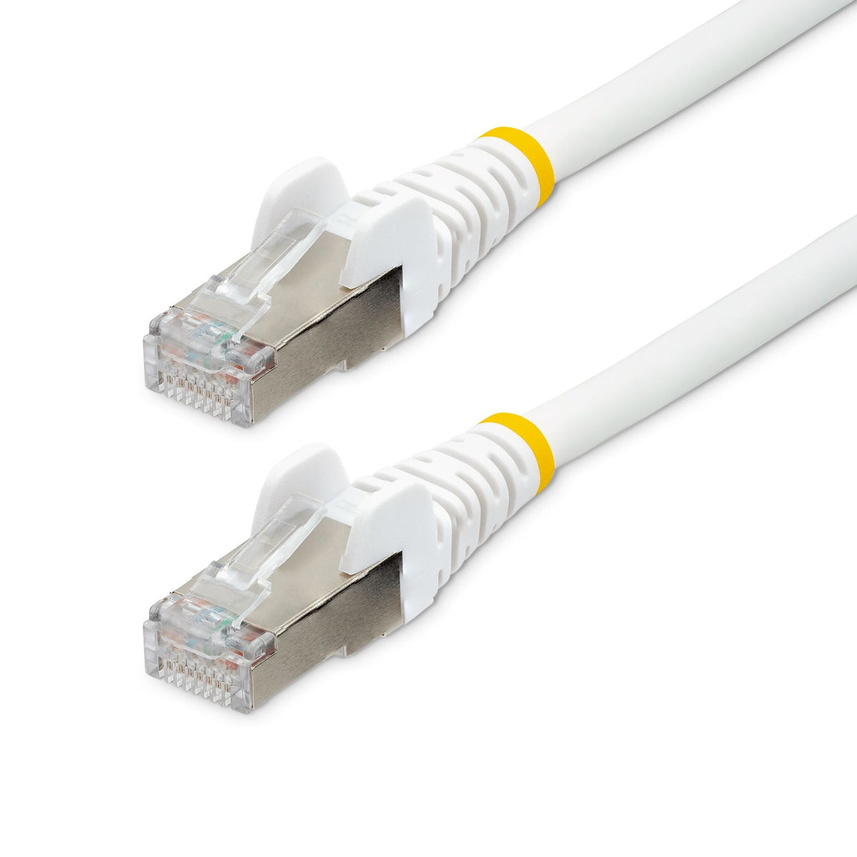 StarTech CAT6a 3m White LSZH PoE Ethernet Cable S/FTP Snagless RJ-45