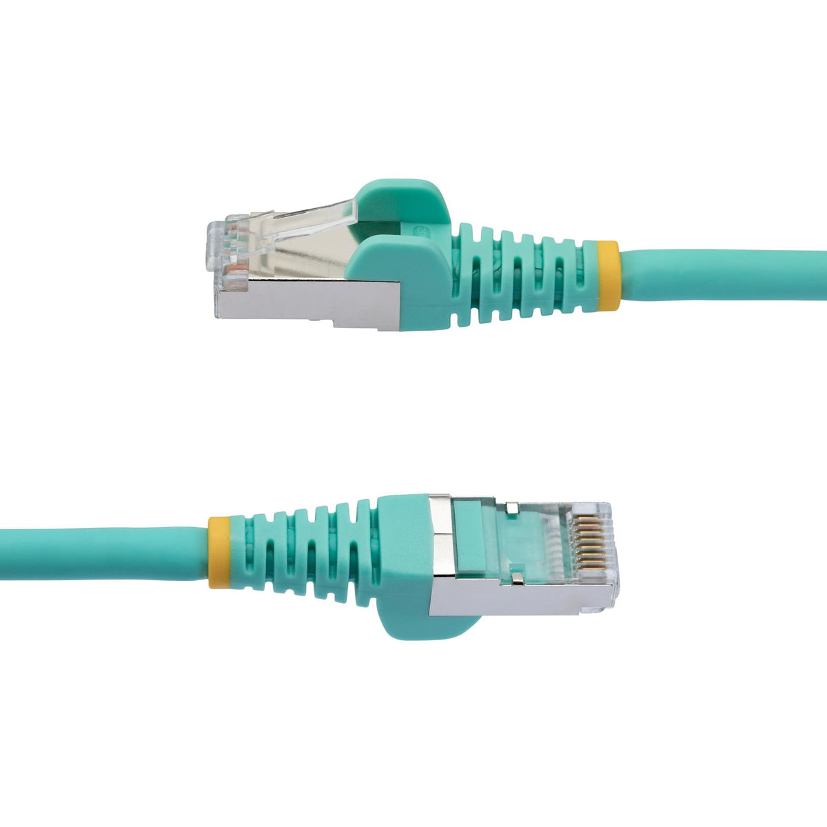 StarTech CAT6a 5m Aqua LSZH PoE S/FTP Snagless RJ-45 Ethernet Cable