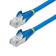 StarTech CAT6a 5m Blue LSZH PoE Ethernet Cable S/FTP Snagless RJ-45