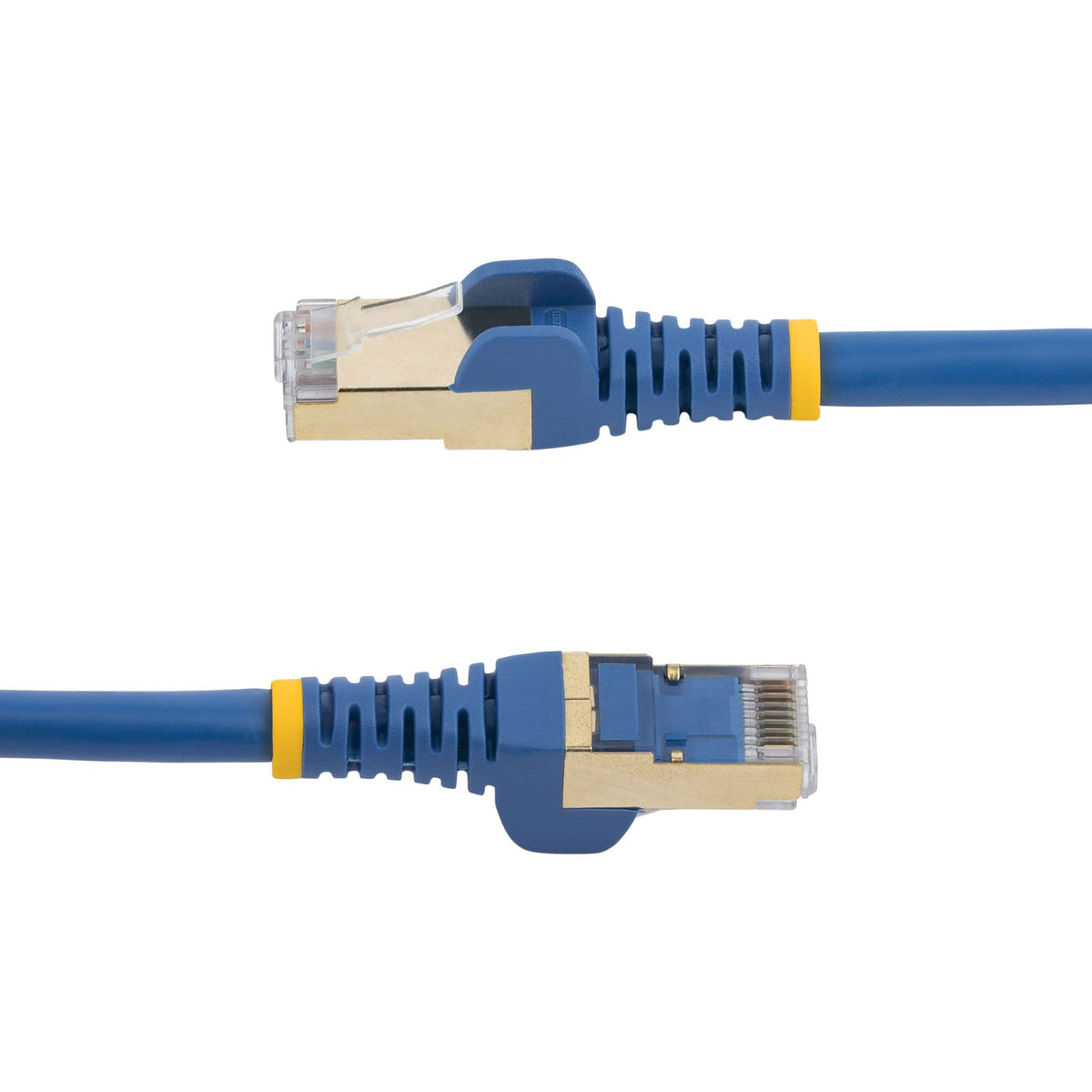 StarTech CAT6a 7m Blue Shielded PoE Ethernet Cable 10Gb