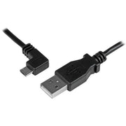 StarTech.com 0.5m Left Angle Micro USB Cable USB A to Micro B Male 480Mbit/s