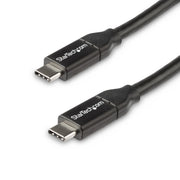 StarTech.com 0.5m USB-C to USB-C Cable 5A PD M/M USB 2.0 USB-IF Certified