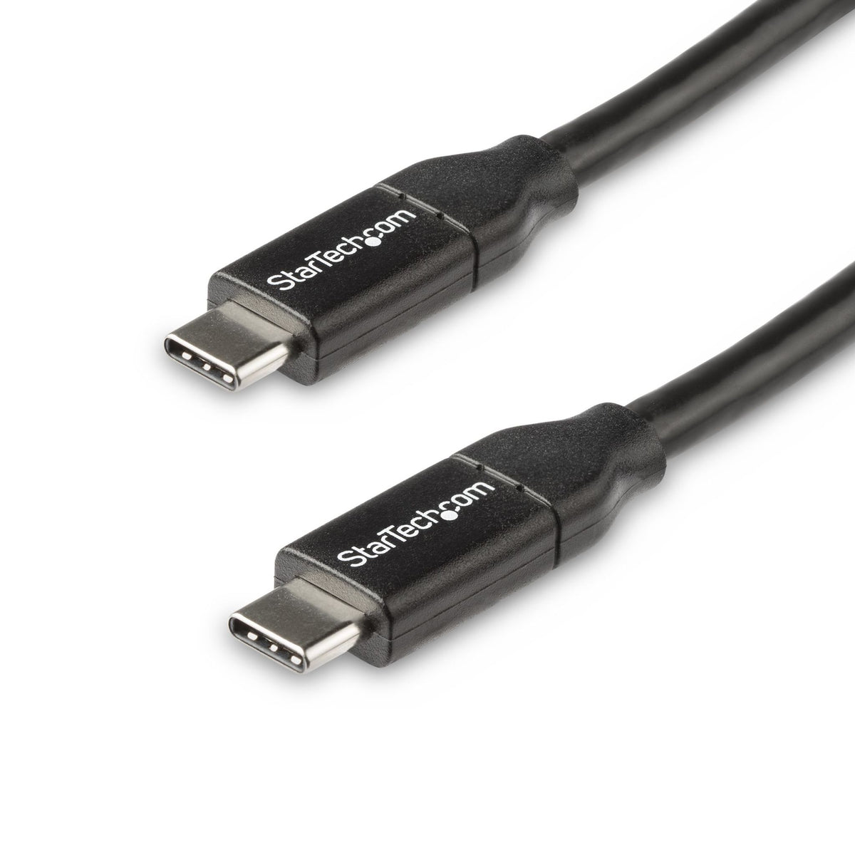 StarTech.com 0.5m USB-C to USB-C Cable 5A PD M/M USB 2.0 USB-IF Certified