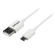 StarTech.com 0.5m White Micro USB A to B Cable 480Mbit/s