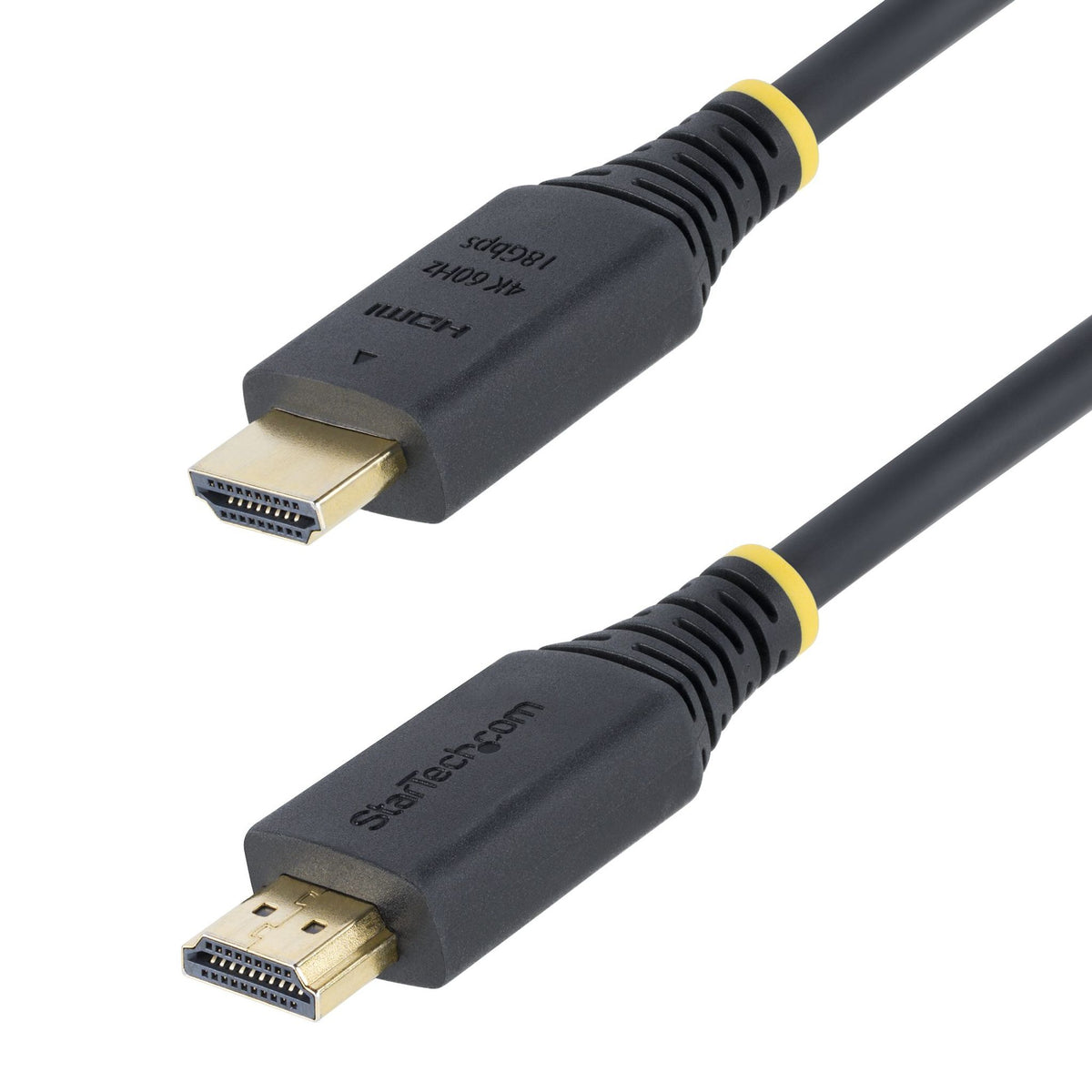 StarTech.com 1.6ft Premium High Speed HDMI Cable 4K 60Hz HDR10 TPE Jacket