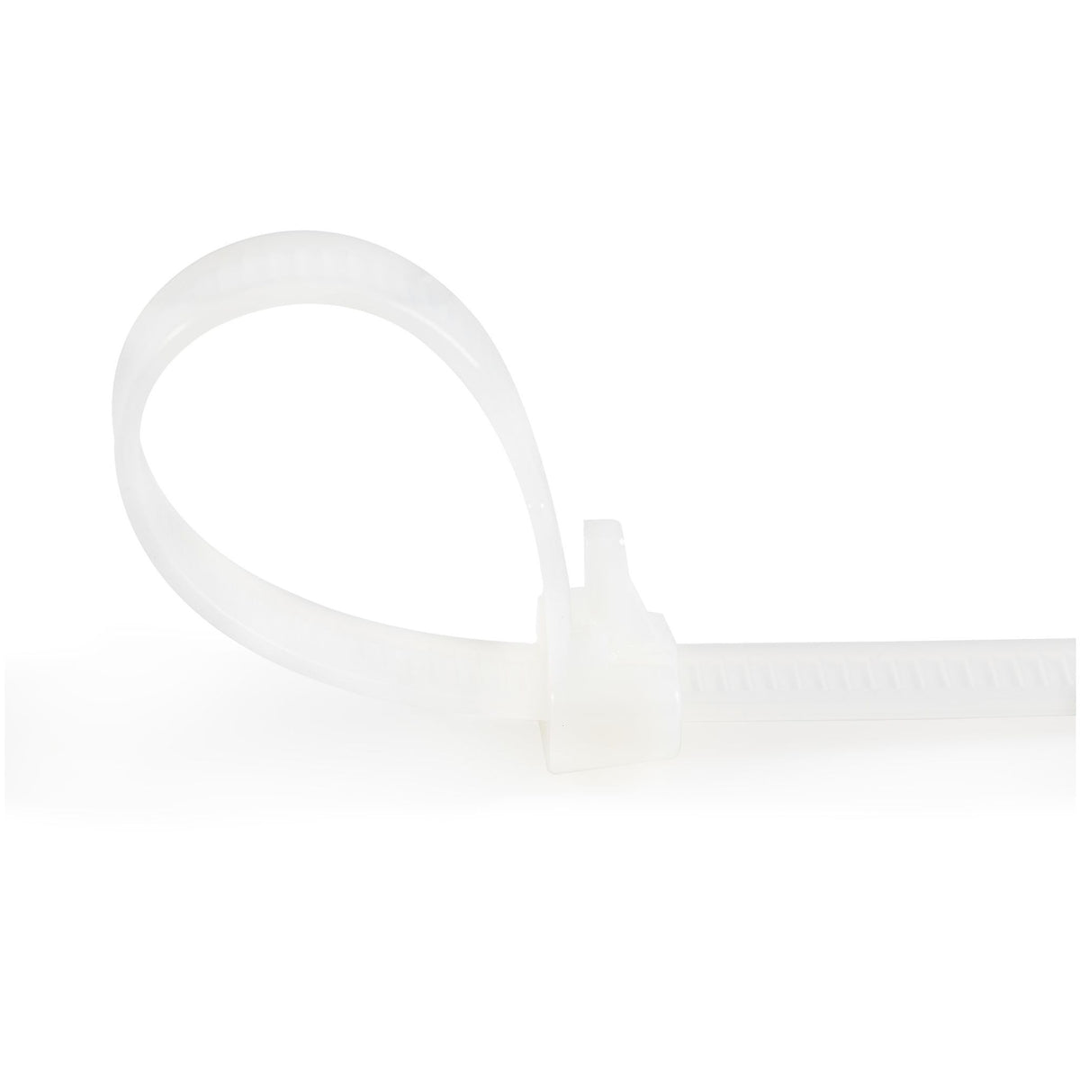 StarTech.com 100 Pack 10" White XL Reusable Nylon Cable Ties