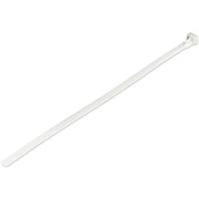 StarTech.com 100 Pack 10" White XL Reusable Nylon Cable Ties