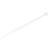 StarTech.com 100 Pack 4" White Small Nylon Cable Ties