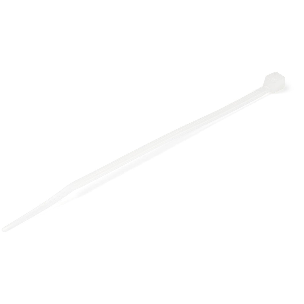 StarTech.com 100 Pack 4" White Small Nylon Cable Ties