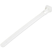 StarTech.com 100 Pack 5" White Small Reusable Nylon Cable Ties
