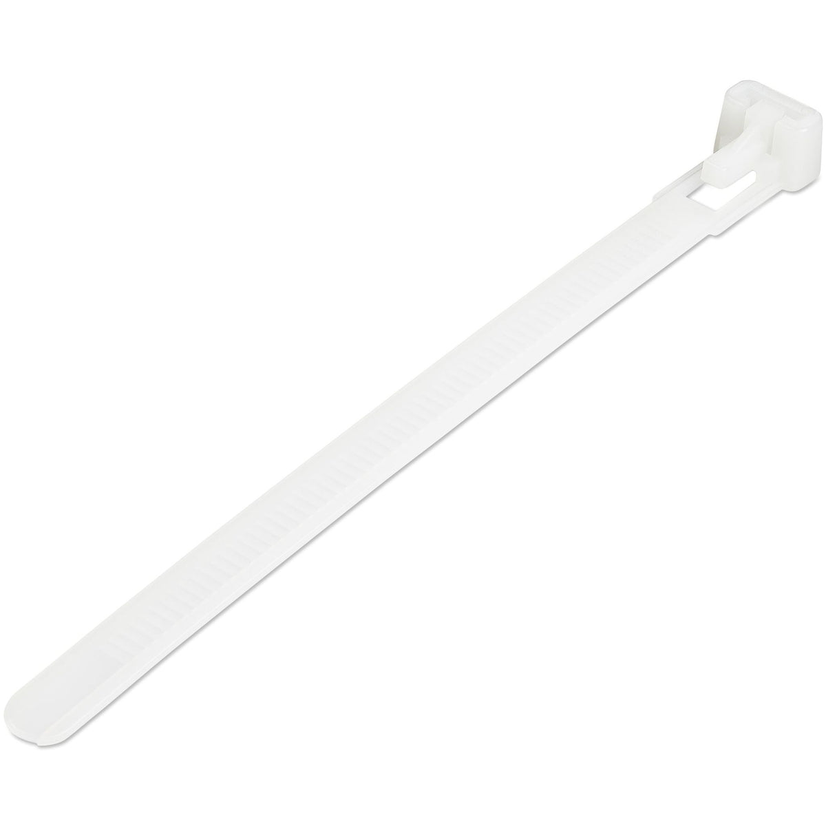 StarTech.com 100 Pack 5" White Small Reusable Nylon Cable Ties