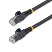 StarTech.com 10m Black Cat5e Snagless Patch Cable 350MHz 24AWG Gold Plated