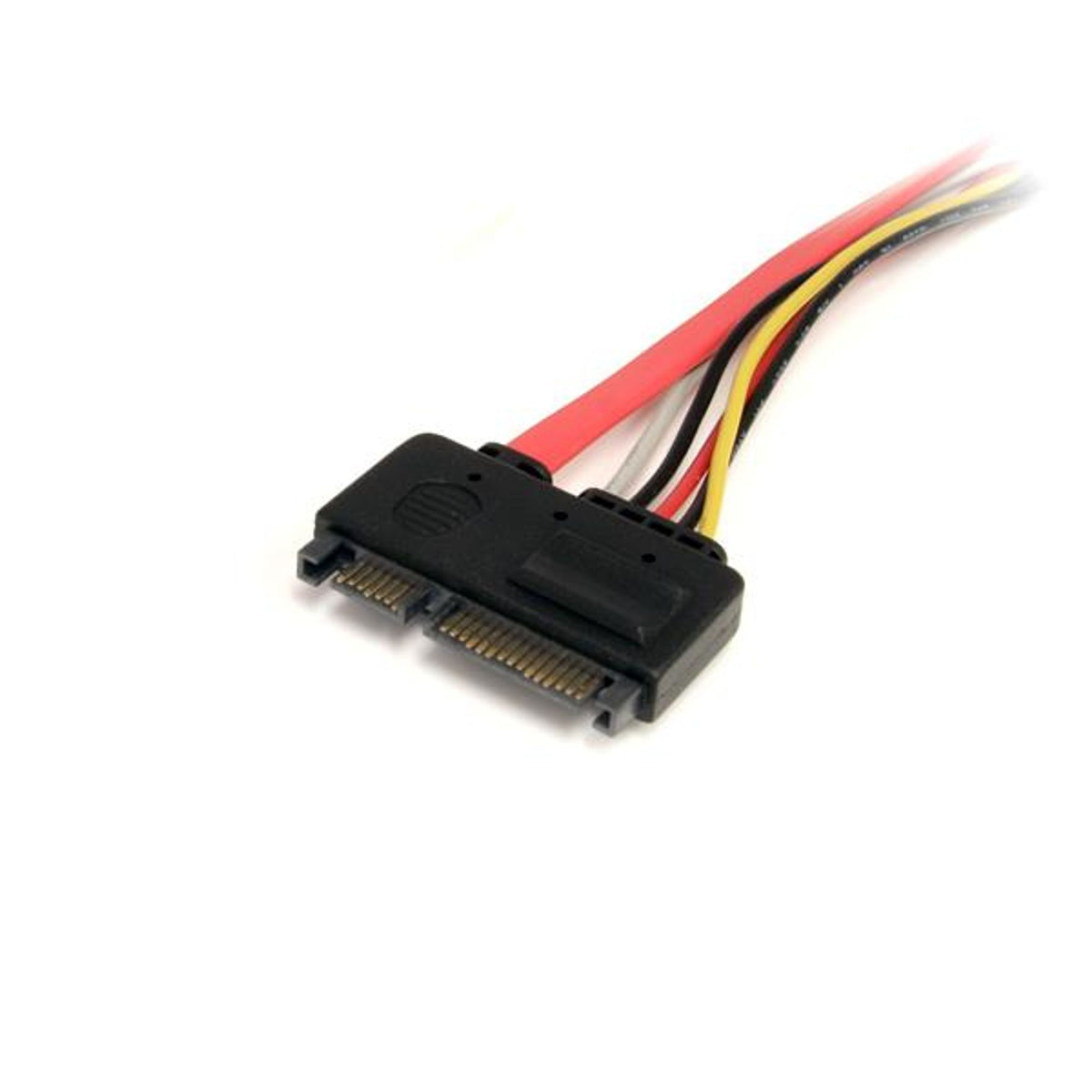 StarTech.com 12in 22-Pin SATA Power and Data Extension Cable Red