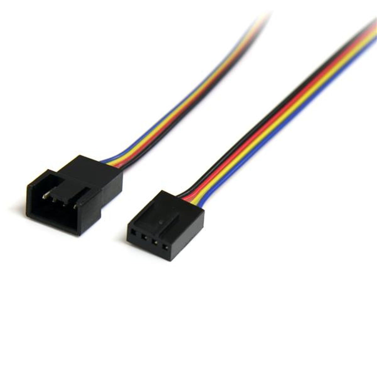 StarTech.com 12in 4-Pin Fan Power Extension Cable Molex/Molex