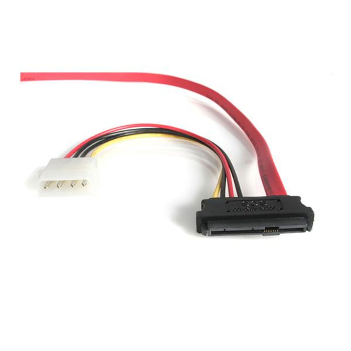 StarTech.com 18in SAS to SATA with LP4 Power Cable - Red