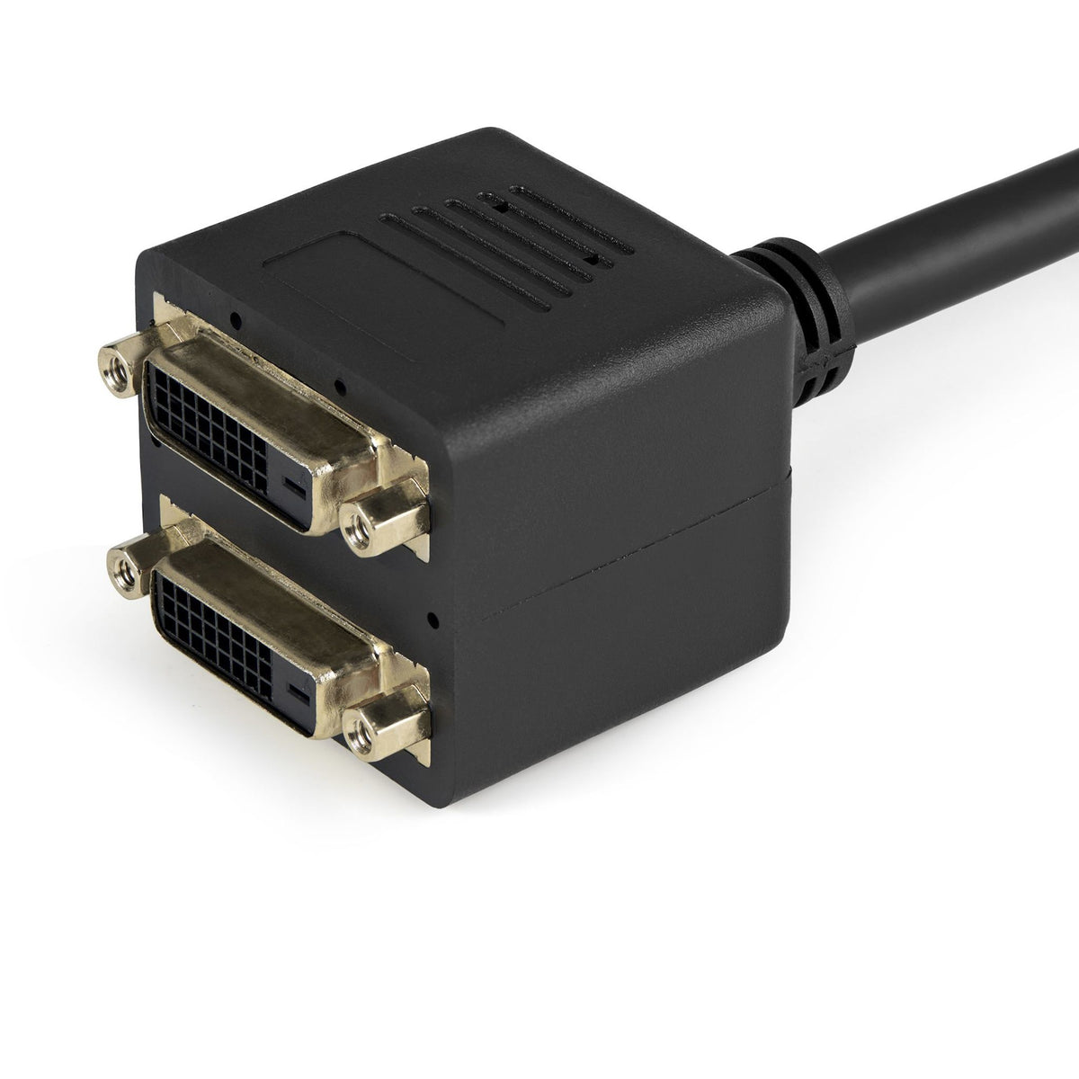 StarTech.com 1ft DVI-D to 2x DVI-D Splitter Cable M/F