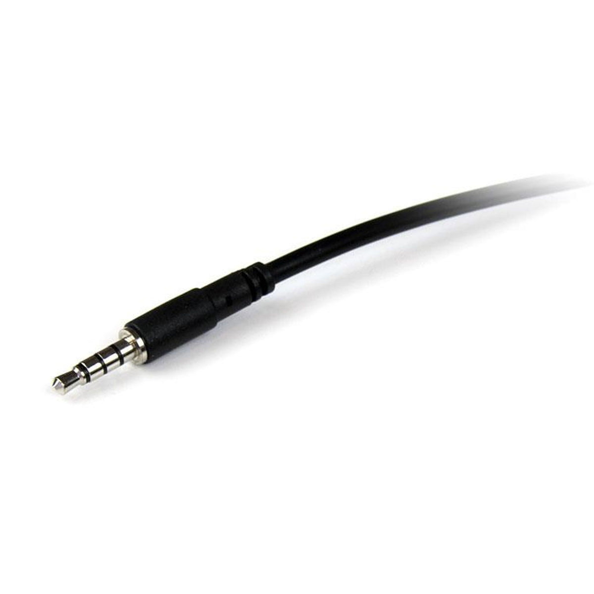 StarTech.com 1m 3.5mm TRRS Headset Extension Cable M/F Black