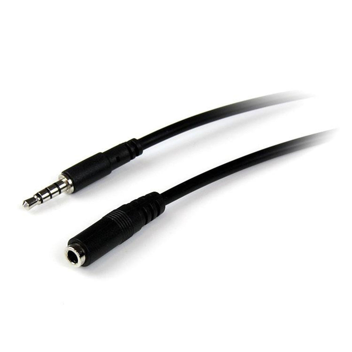 StarTech.com 1m 3.5mm TRRS Headset Extension Cable M/F Black