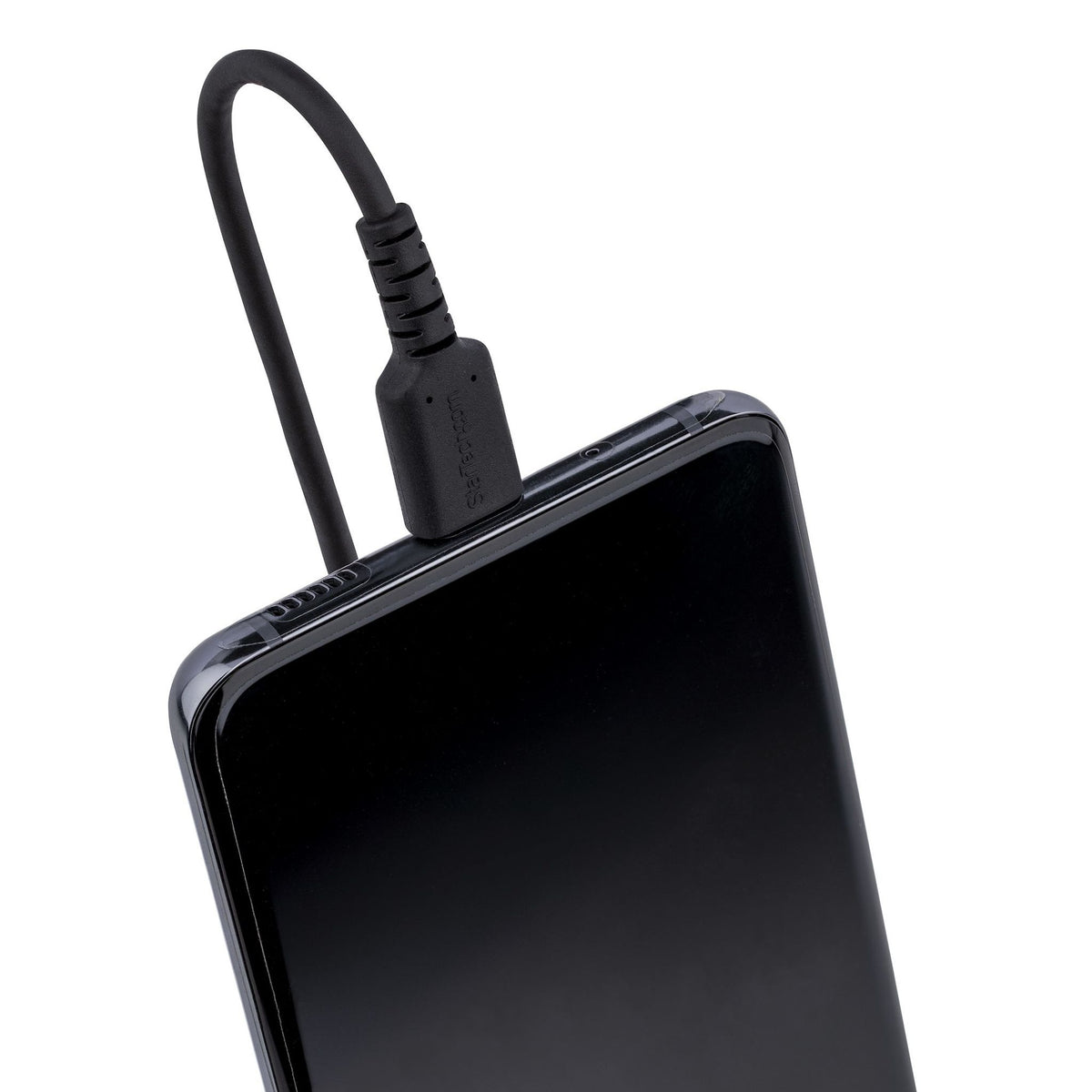 StarTech.com 1m Coiled USB-C Charging Cable USB 2.0 Black
