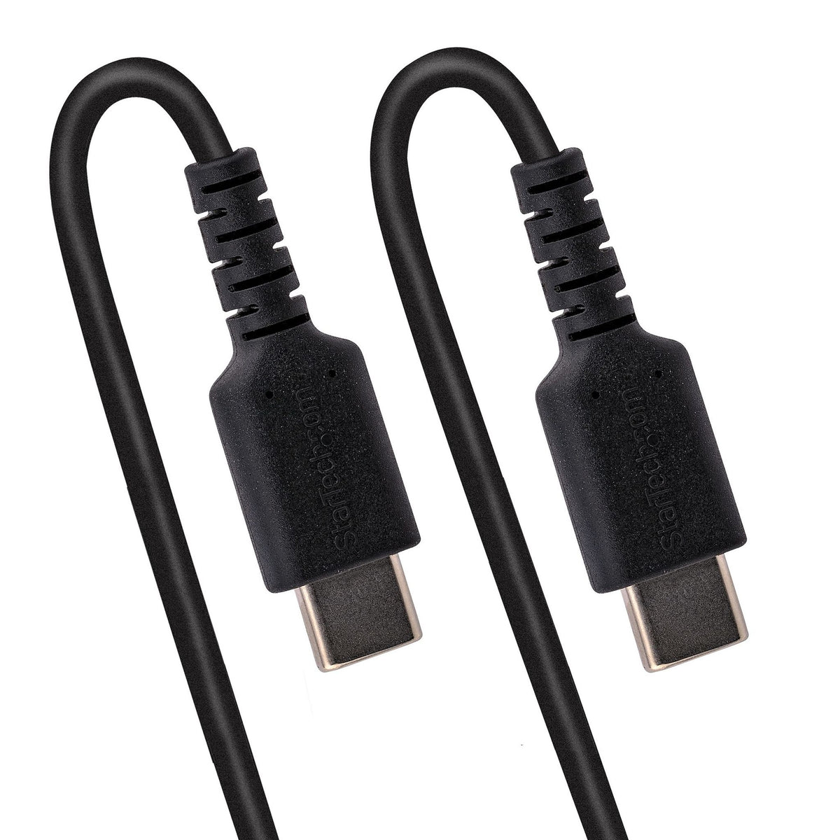 StarTech.com 1m Coiled USB-C Charging Cable USB 2.0 Black