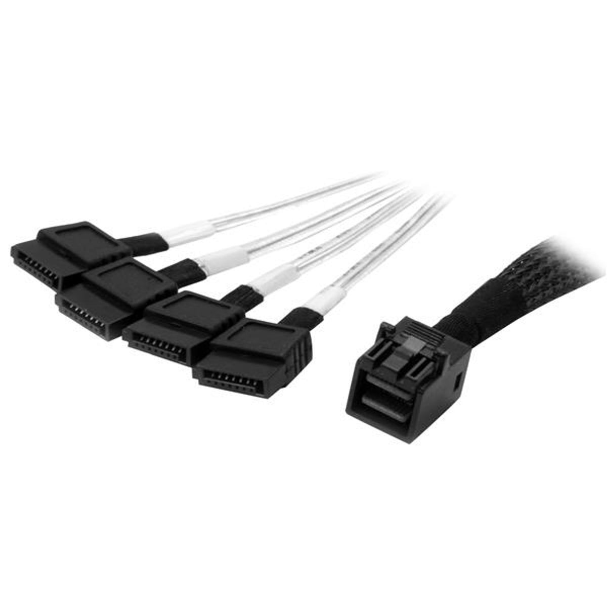 StarTech.com 1m Internal Mini SAS to SATA Cable - SFF-8643 to 4x SATA - Cable