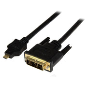 StarTech.com 1m Micro HDMI to DVI Cable Adapter Black
