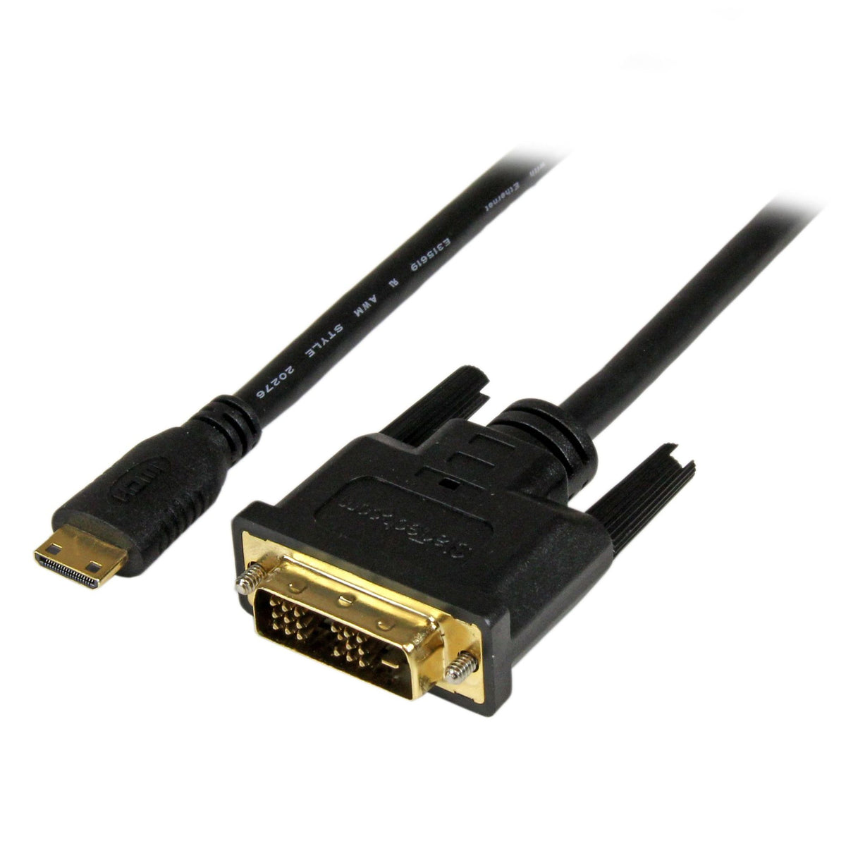 StarTech.com 1m Mini HDMI to DVI Cable 1920x1200 Black